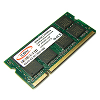 CSX - RAM - CSX 2GB 800MHz DDR2 notebook memria CSXD2SO800-2R8-2GB