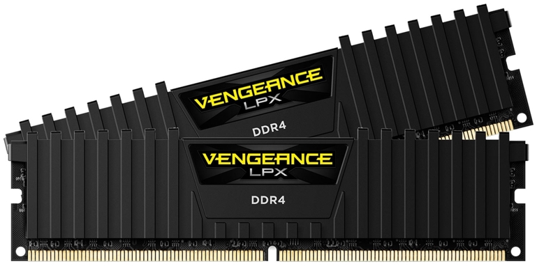 Corsair - RAM Asztali pc - Corsair Black Vengeance LPX CMK16GX4M2B3200C16 16Gb/3200MHz CL16 K2 2x8GB DDR4 memria