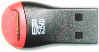 Gembird - Krtya, fot - Gembird FD2-MSD-3 microSD USB krtyaolvas